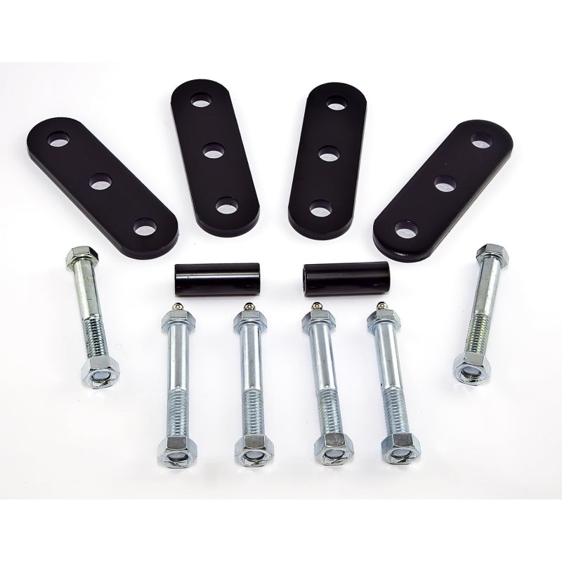 Rugged Ridge HD Front &amp; Rear Leaf Spring Shackles 55-75 CJ