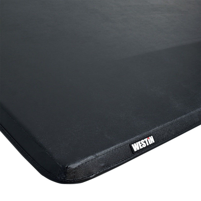 Westin 2024 Ford Ranger 5ft. Bed Soft Tri-Fold Tonneau Cover - Black