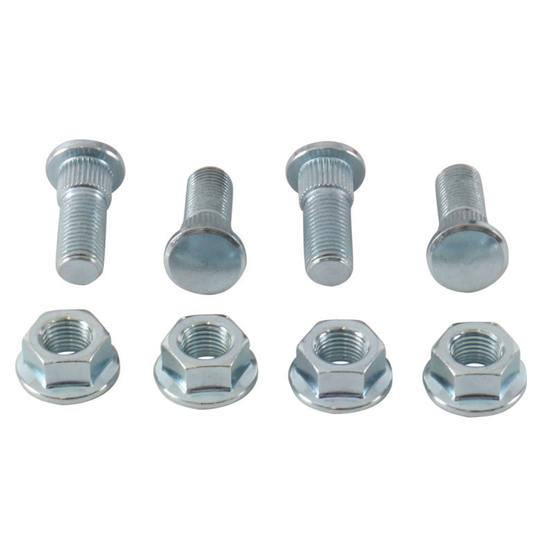 QuadBoss 94-95 Polaris 300 2x4 Front Wheel Stud &amp; Nut Kit