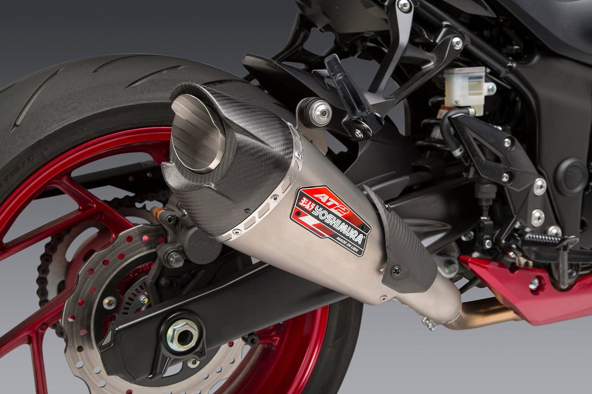 Exhaust Street At2 Slip On Ss Ss Cf Works