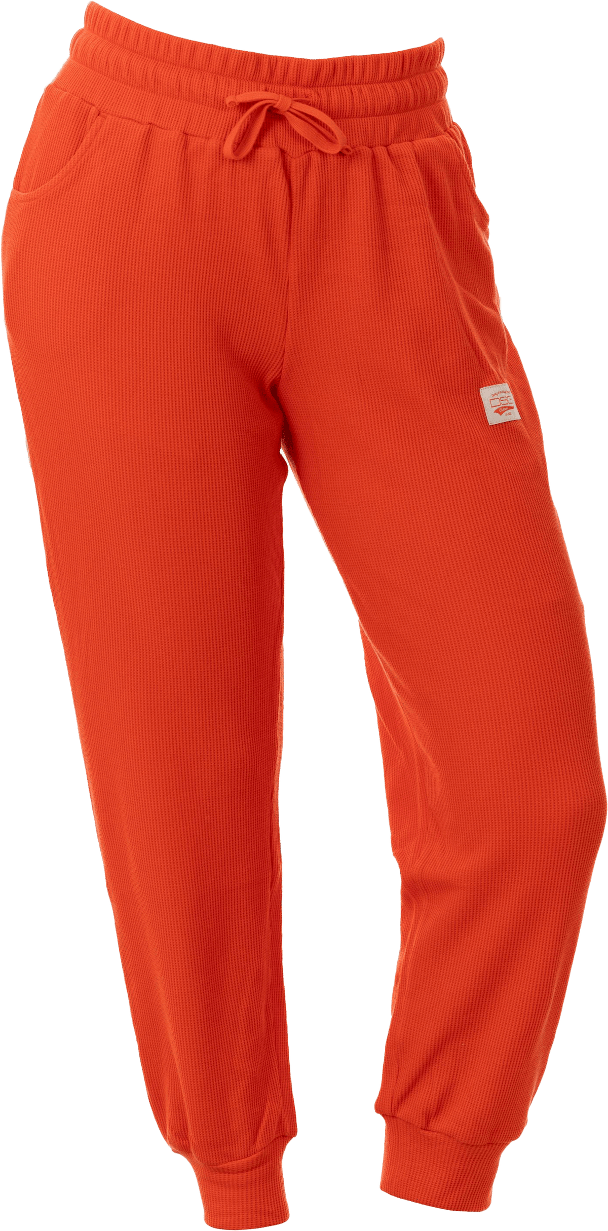 Cozy Waffle Pants Poppy Xs