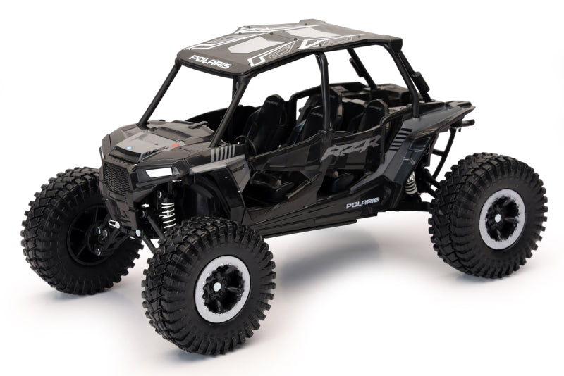 New Ray Toys Polaris RZR XP 4 Turbo Rock Crawler (Titanium Metallic) Scale - 1:18