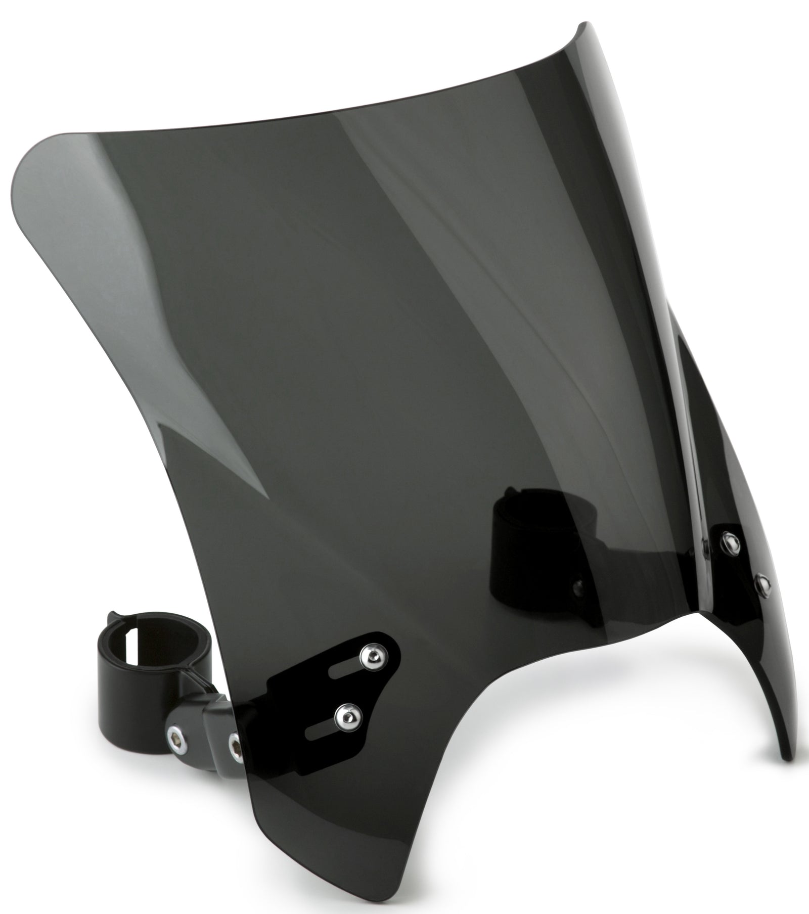 Mohawk Windshield Dark Tint Black Hardware