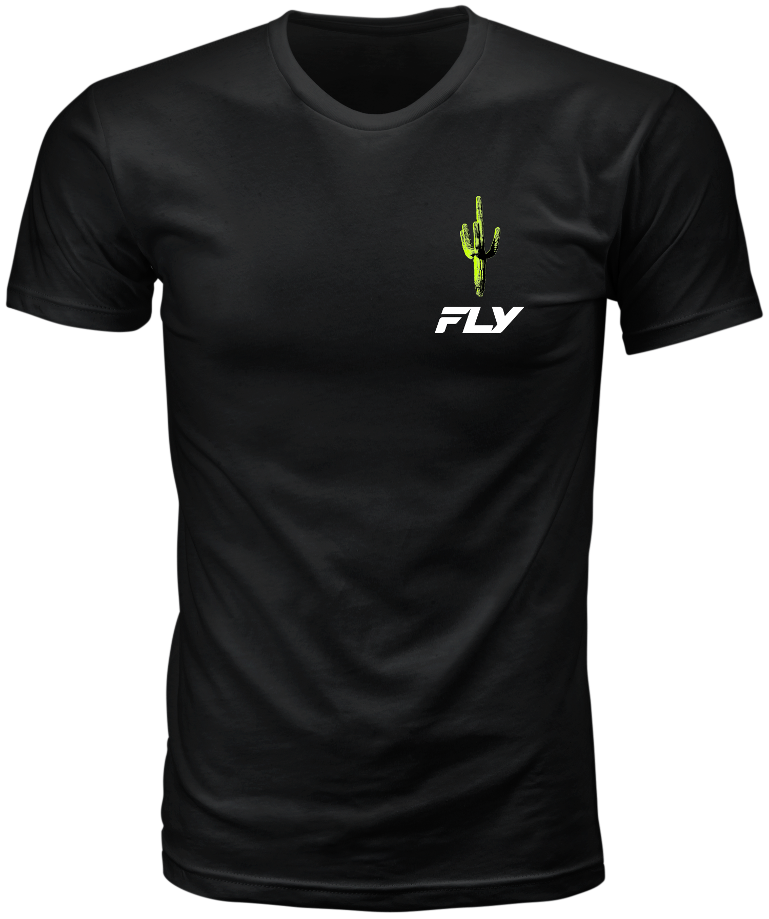 Fly Desert Tee Black Lg