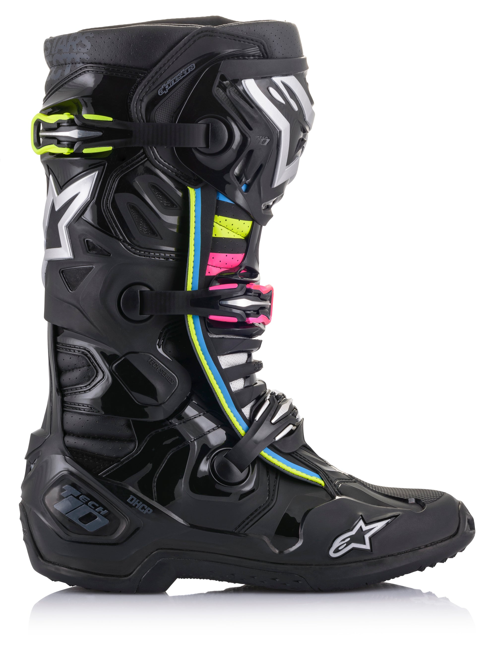Tech 10 Supervented Boots Black Hue Sz 13