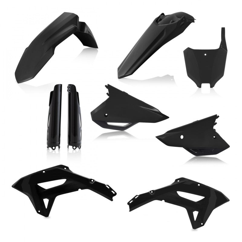 Acerbis 22-24 Honda CRF250RX/ CRF450RX/ CRF450R-S Full Plastic Kit - Black