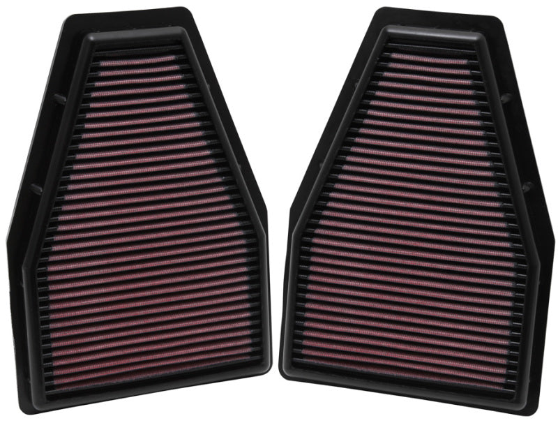 K&amp;N Replacement Air Filter 12-13 Porsche 911 3.4L / 12 911 3.8L / 13 911 3.6L / 13 911 Carrera 3.8L
