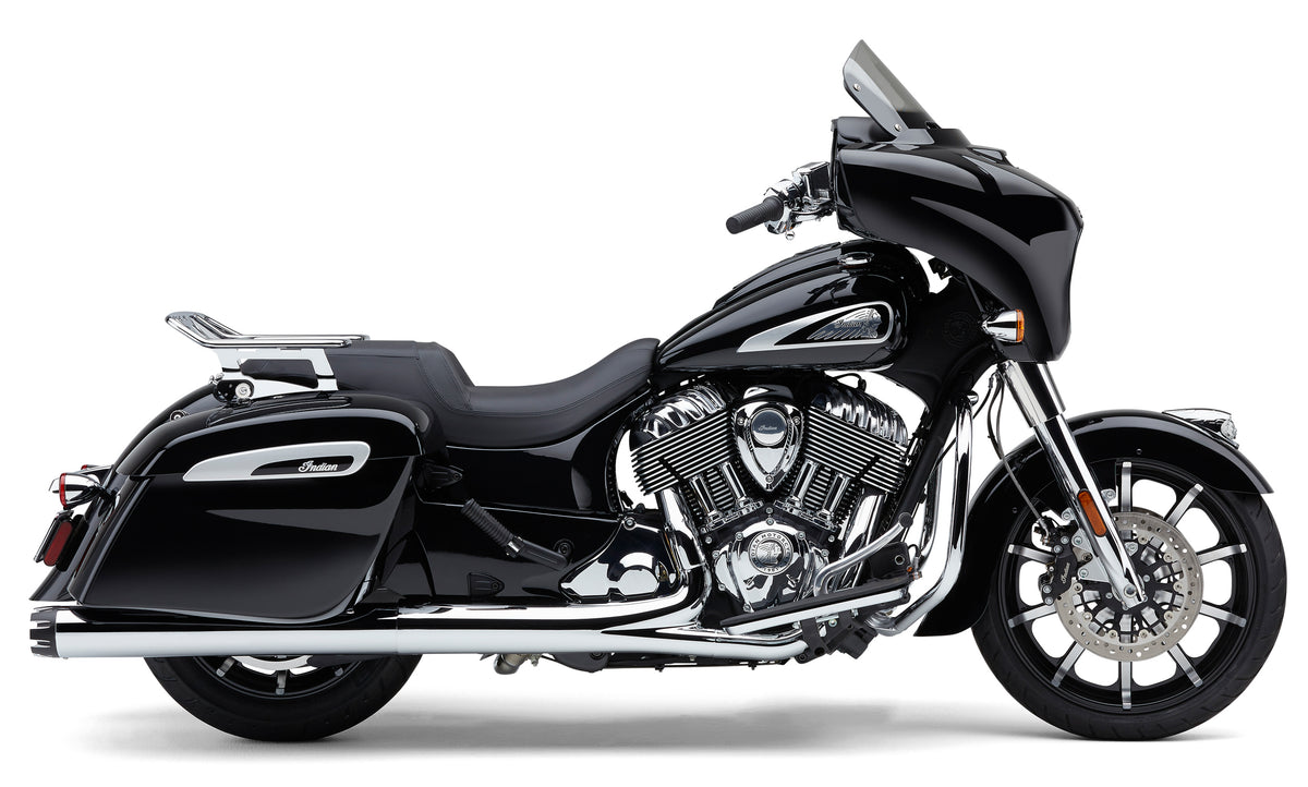 4&quot; Nh Dual Cut Slip Ons Chrome Indian Gen 1 Bag