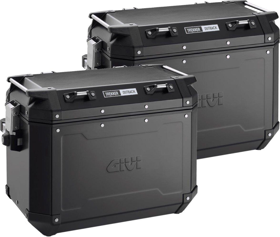Obkn48b Outback Side Cases L&amp;R 48 Liter Black