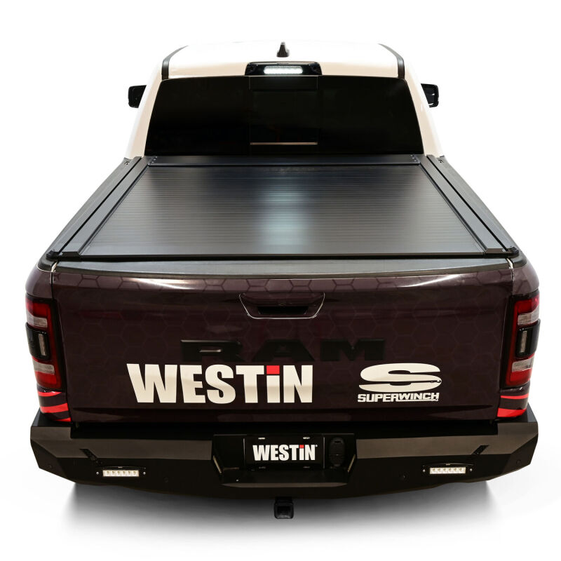 Westin 19-26 Ram 1500 (New Body)(Excl. RamBox) 5ft 7in Bed Manual Retractable Tonneau Cover - Black