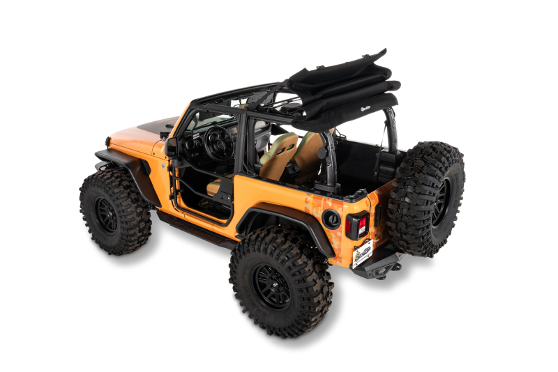 Bestop Door For JL - 18-26 Jeep Wrangler JL Trektop Glide 2 (Black Diamond)