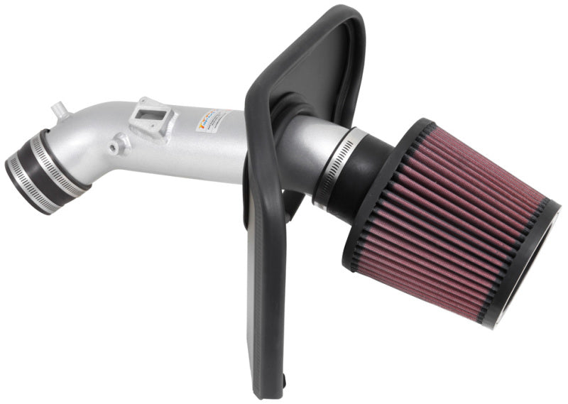 K&amp;N 2013-14 Honda Accord 2.4L L4 69 Series Typhoon Air Intake System - Silver Cold Air Intake Kit