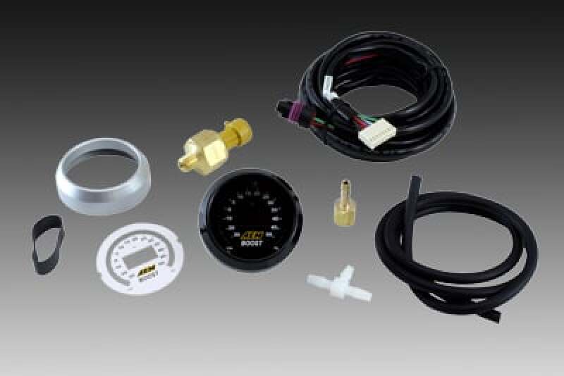 AEM 52mm Boost Digital Gauge -30-50psi