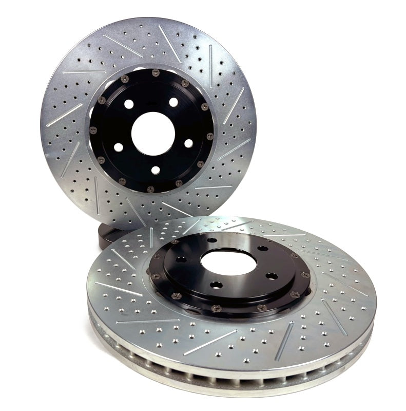 Baer Brakes 2024 Ford Mustang (S650) Eradispeed+ Rear 2-Piece SDZ Performance Brake Rotors