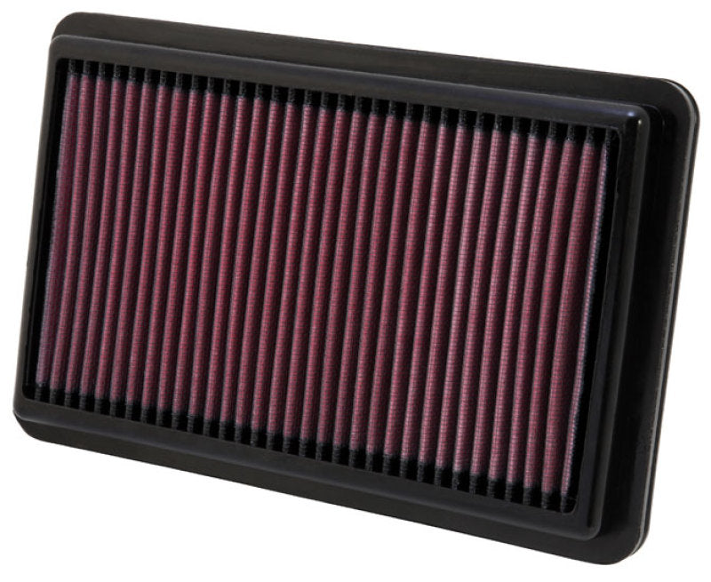 K&amp;N Replacement Air Filter 10.188in O/S Length x 6.375in O/S Width x 1.063in H for 12 Honda Civic Si