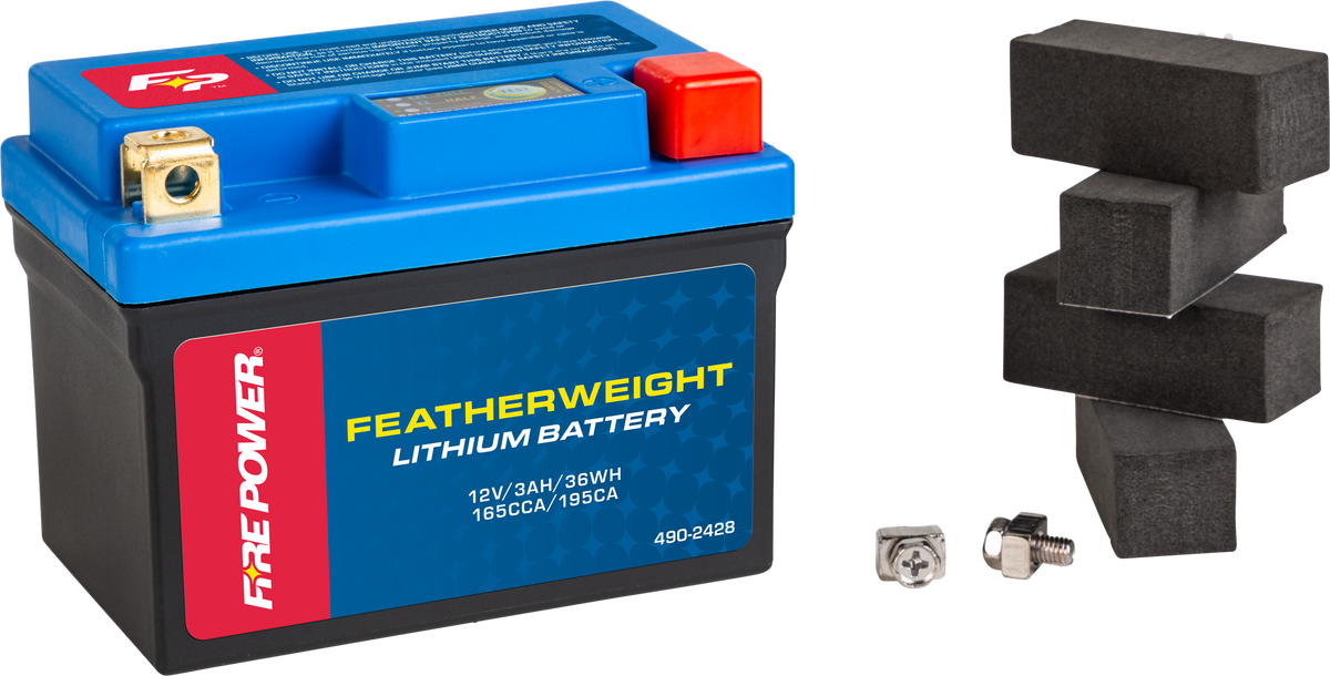 Featherweight Lithium Battery 165 Cca 12v/36wh