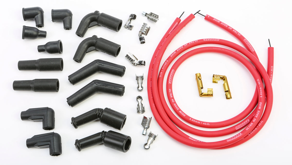 Ign Wires Ultra 40/Set Red 78 83 Universal