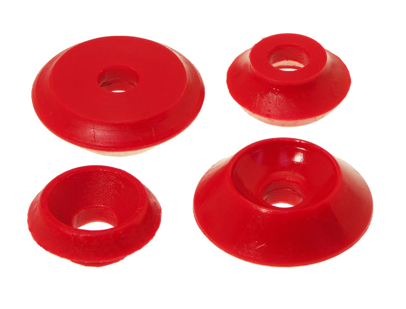 Prothane 84 &amp; Earlier VW Rabbit / Golf 1 Rear Shock Tower Bushings - Red