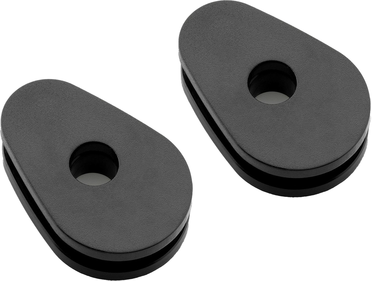 Turn Signal Mounting Kit 2 Pcs Black