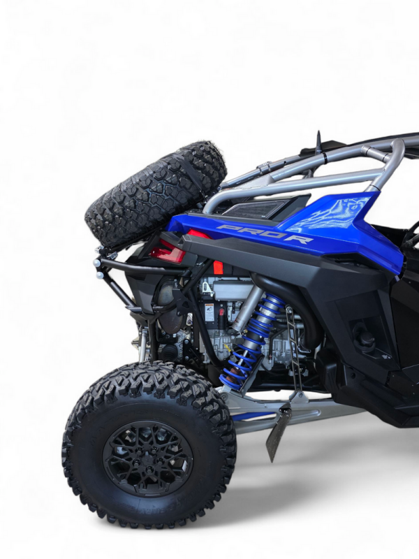 Elektric Offroad 2022+ Polaris RZR Pro R Amp Rear Tire Rack Bumper Combo