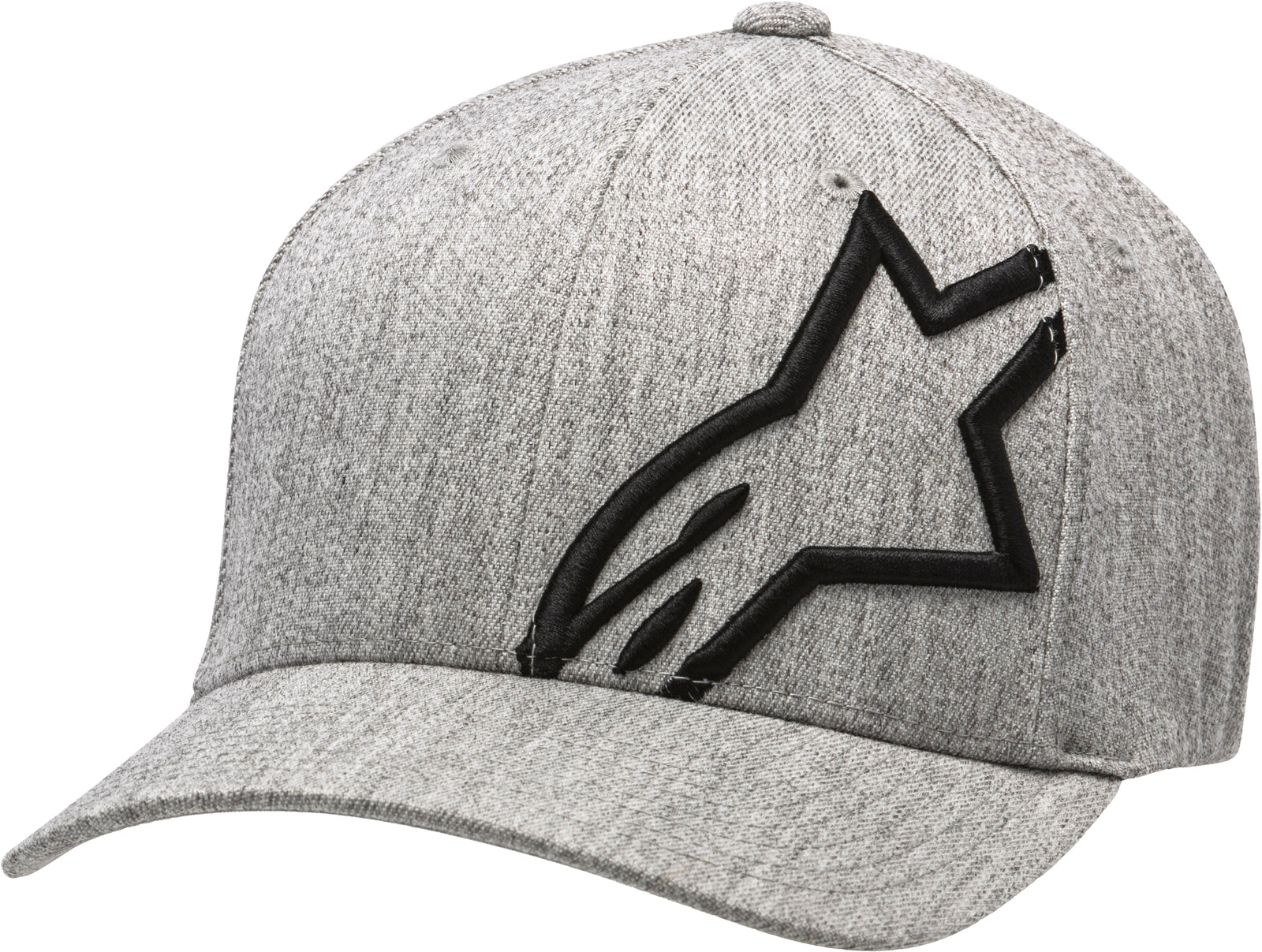 Corp Shift 2 Curved Hat Grey Heather/Black Sm/Md