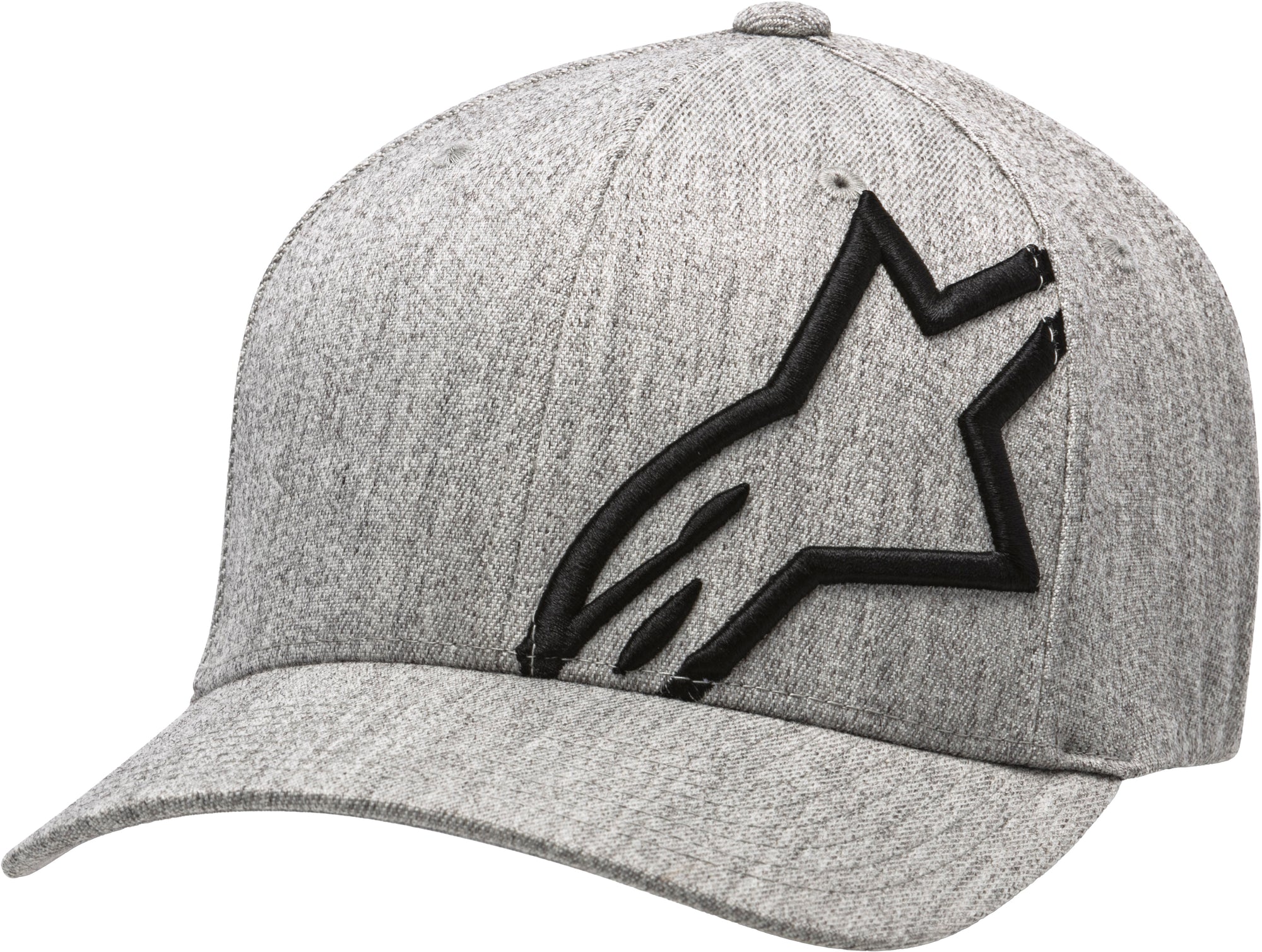 Corp Shift 2 Curved Hat Grey Heather/Black Sm/Md