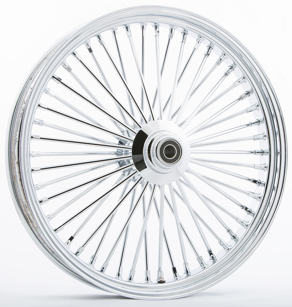 Fr 48 Spk Sd Chrome 21x3.5 Wg Hub 3/4" Axl 00 Ltr