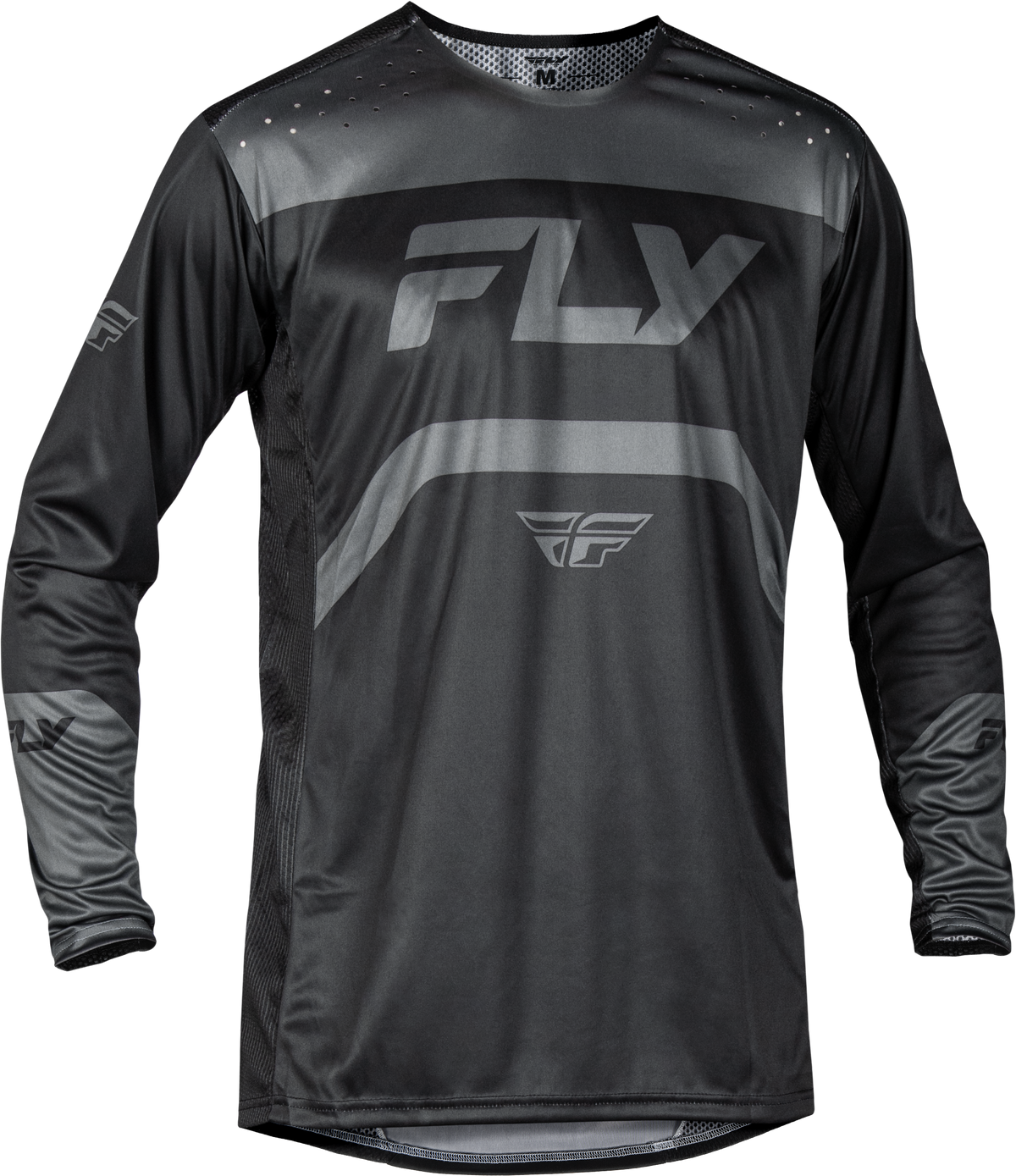 Rayce Bicycle Jersey Black/Charcoal Sm