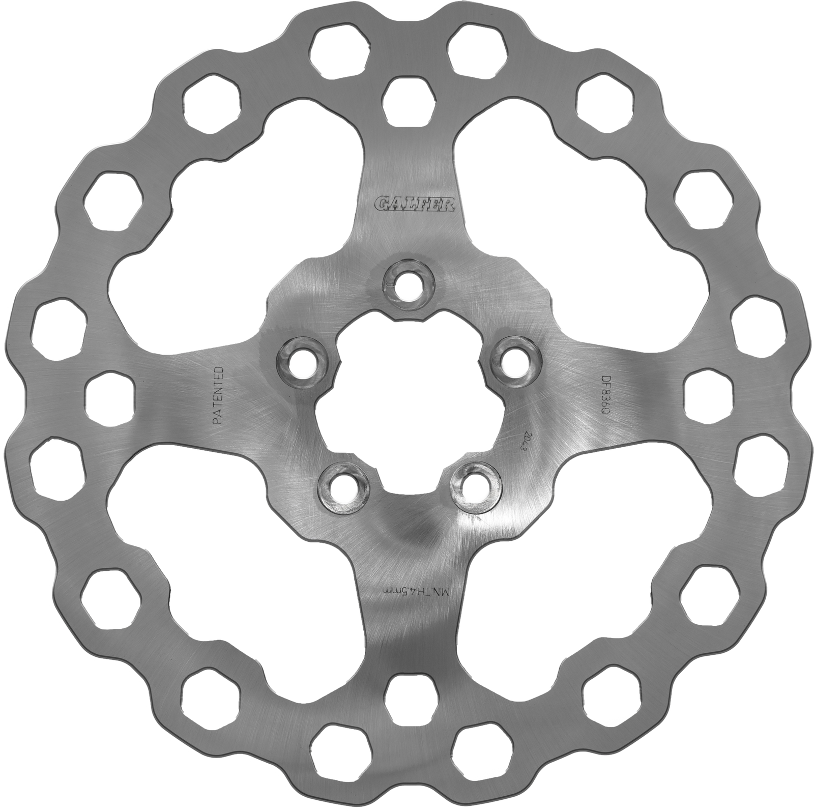 Rotor 11.8" Solid Cubiq Rr Stainless