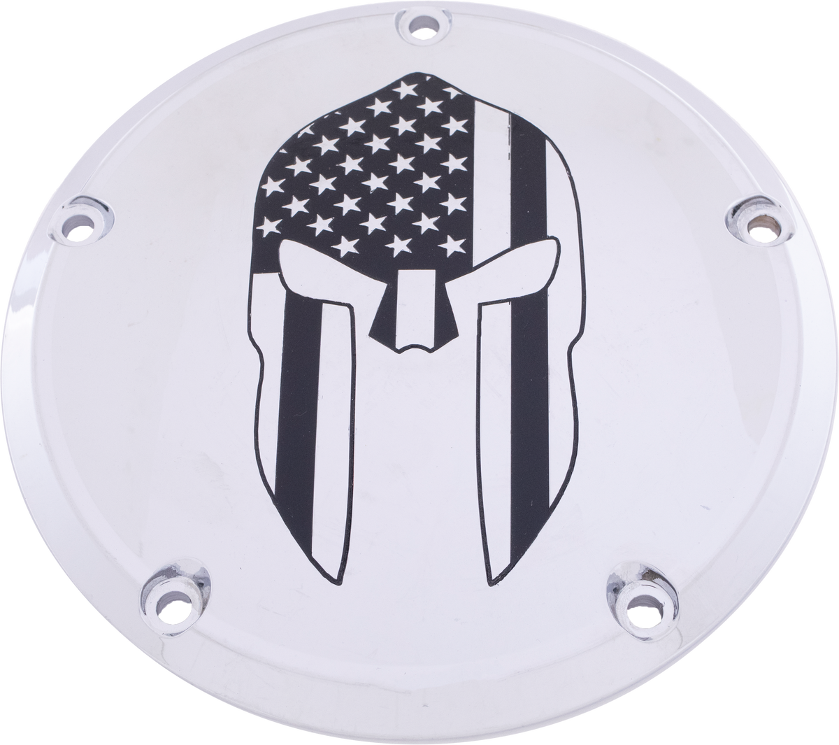 7   M8 Flt/Flh Derby Cover Spartan Chrome