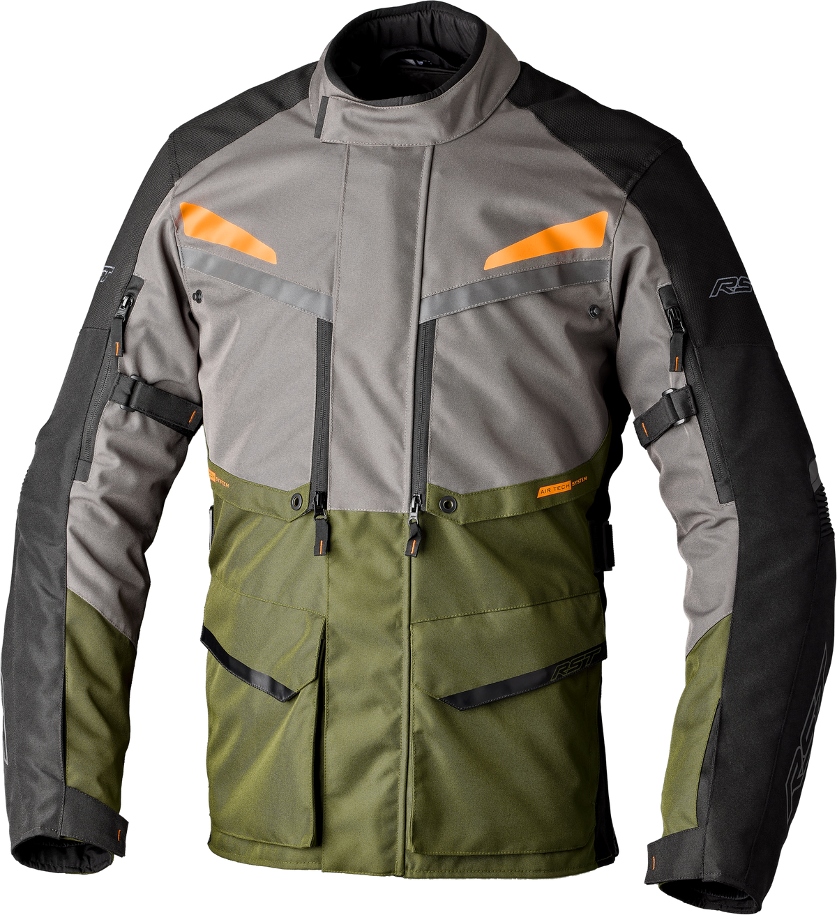 Maverick Evo Ce Jacket Khaki/Grey/Orange Textile 3xl