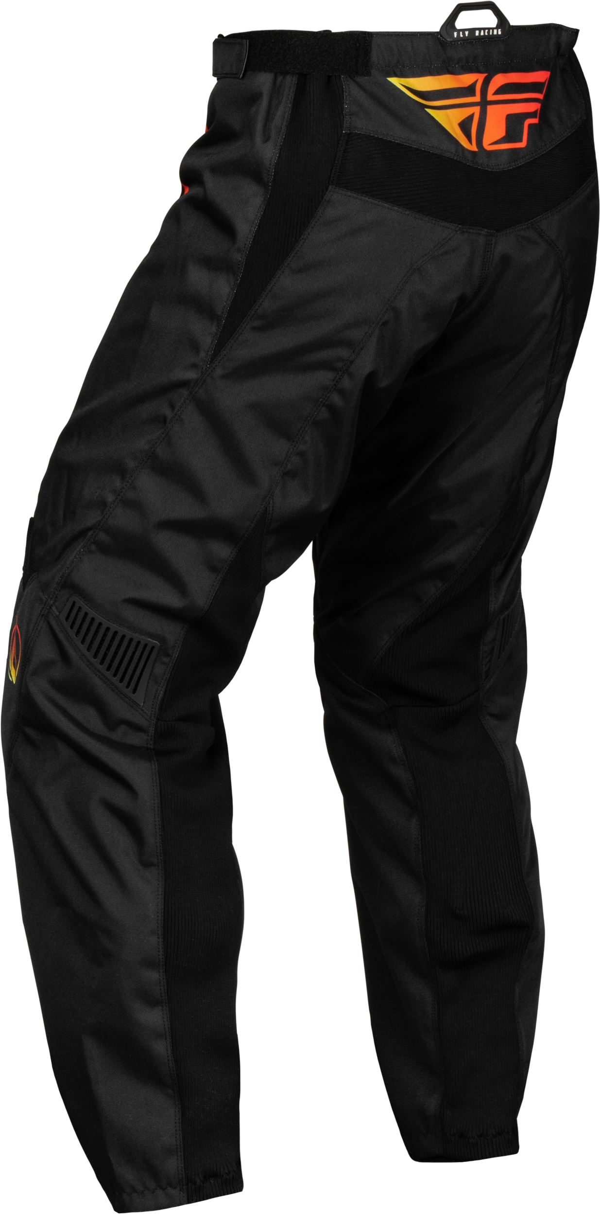 Youth F 16 Pants Black/Yellow/Orange Sz 24