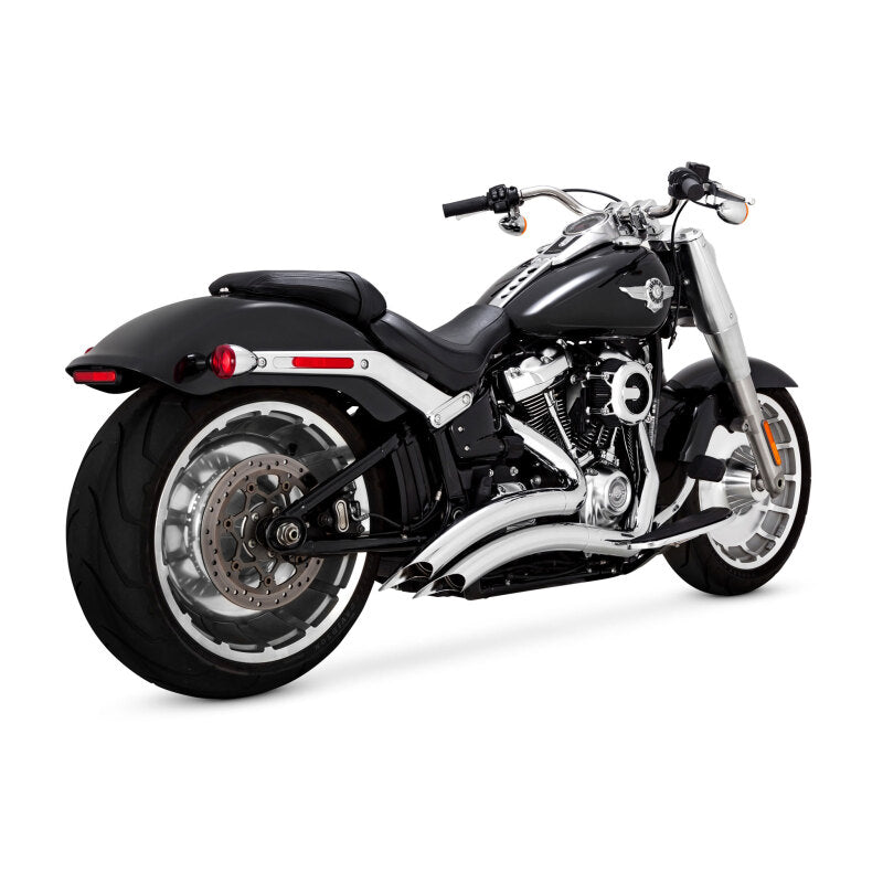 Vance &amp; Hines HD Softail 86-09 Big Radius 2-2 Chrome Full System Exhaust