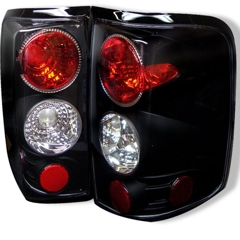 Spyder Ford F150 side 04-08 (Not Fit Heritage &amp; SVT)Euro Tail Lights Blk ALT-YD-FF15004-BK