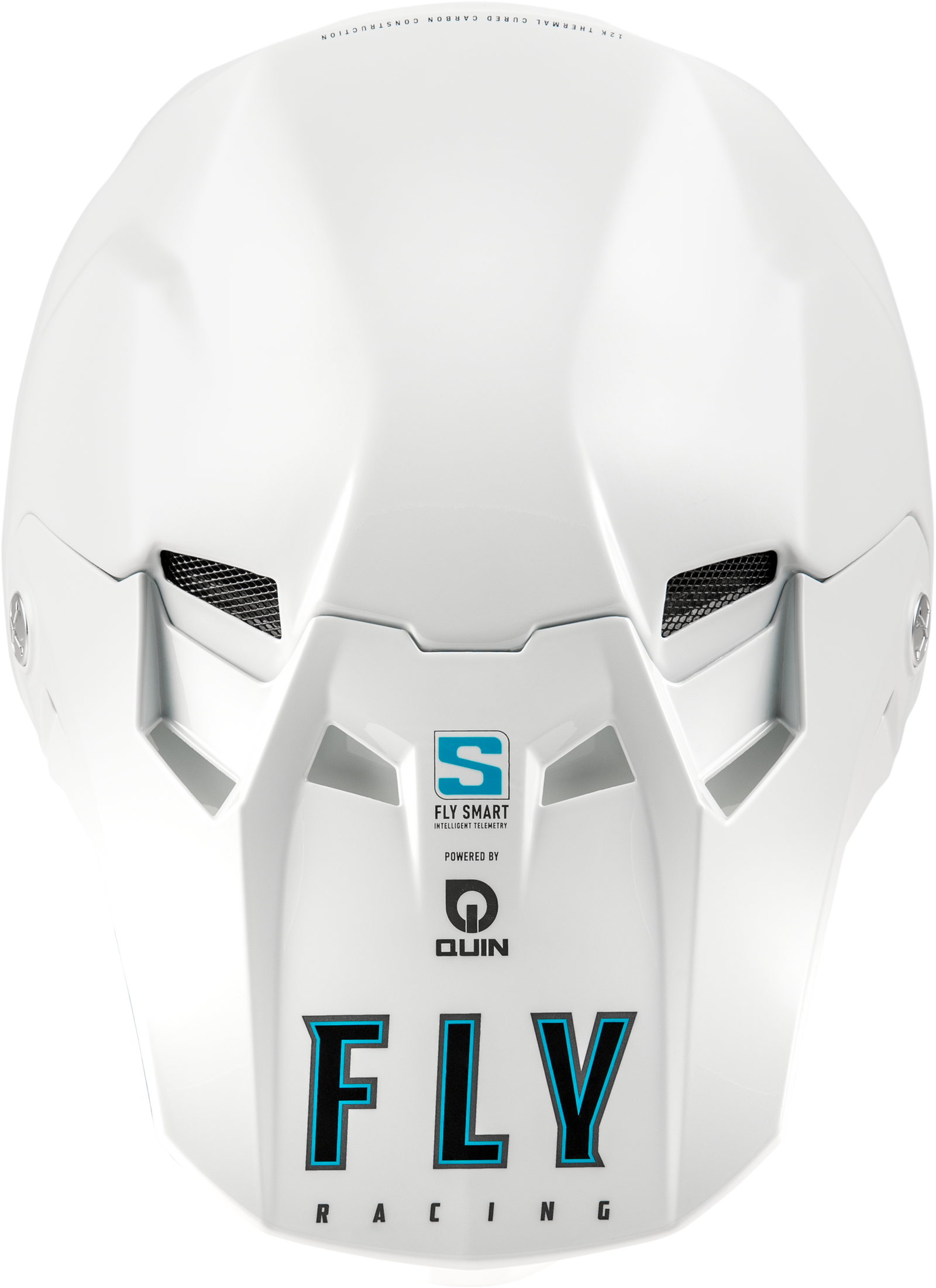 Formula S Carbon Solid Helmet White 2x