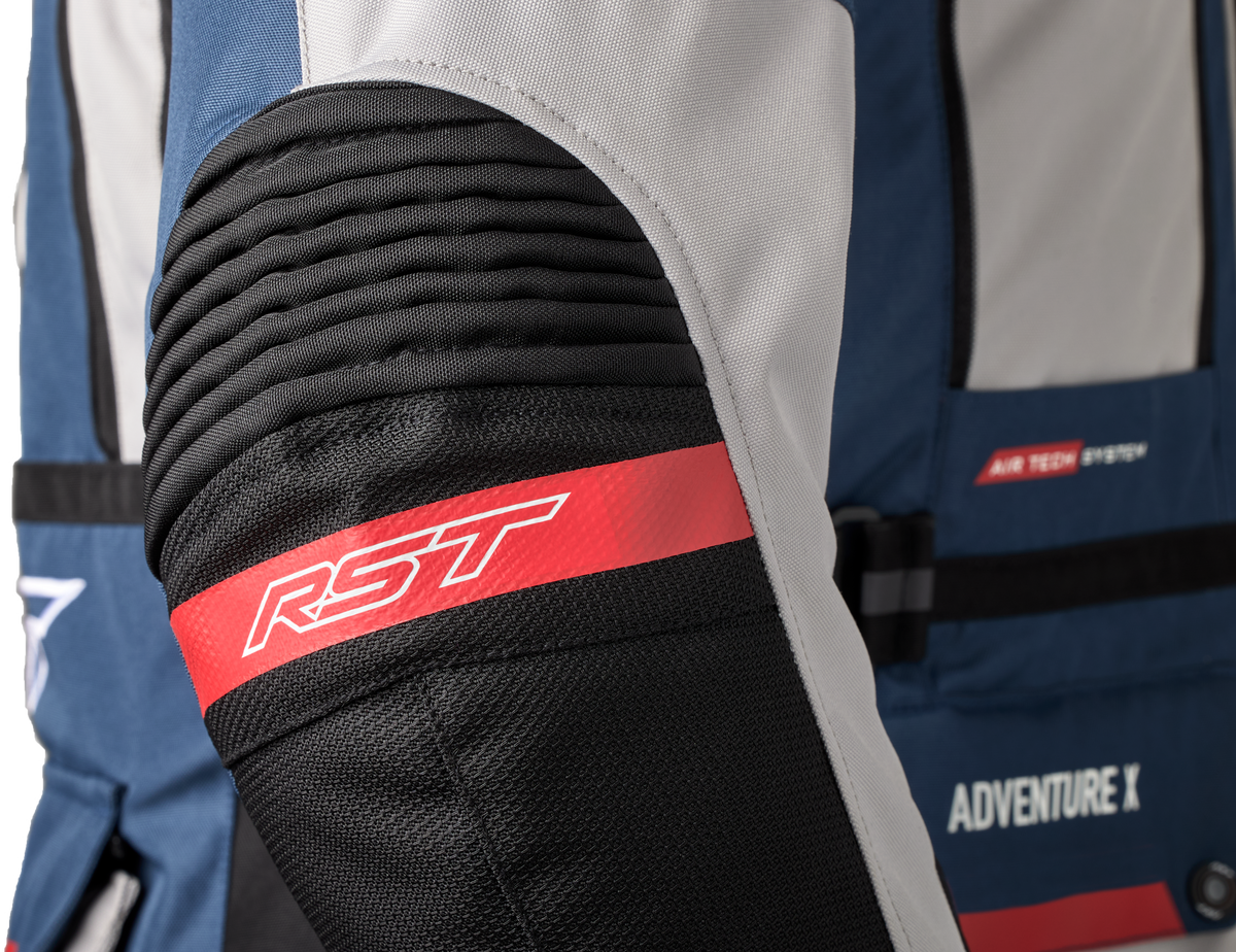 Pro Series Adventure X Ce Jacket Sil/Blu/Red Textile 2xl