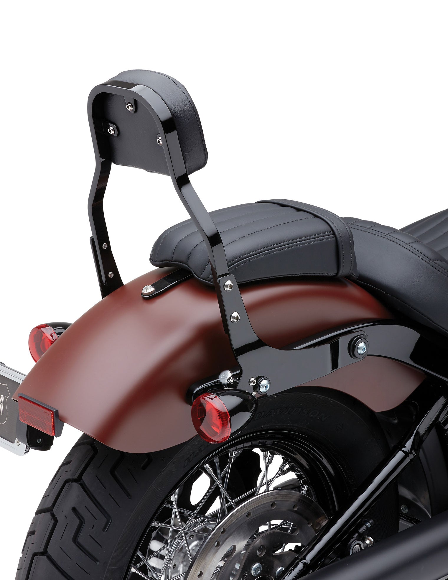 Detachable Backrest Mini Black Flde/Flsl/Fxbb 18 22
