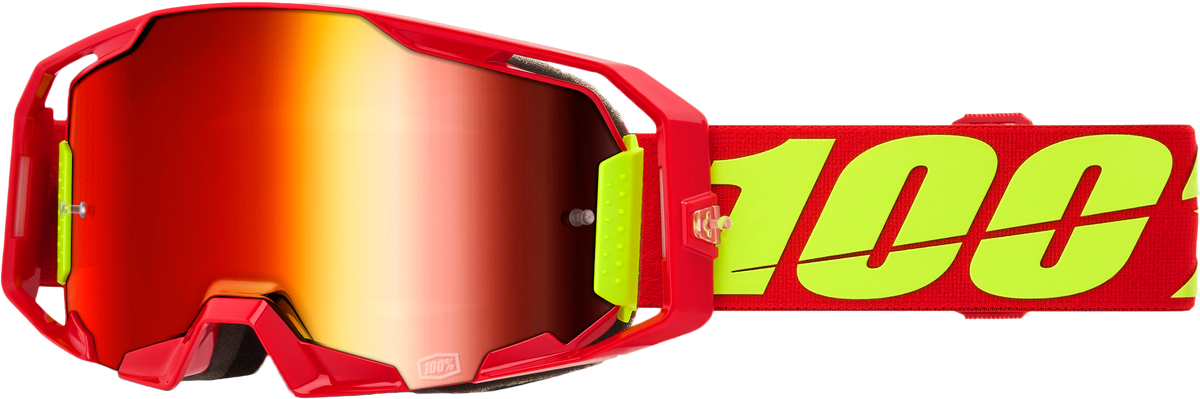 Armatic Goggle Red Mirror Red Lens