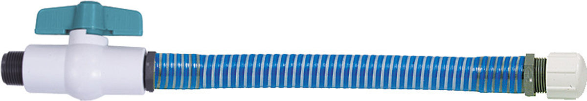 Flow Control Valve W/Screw Cap Spiral Tech Hose