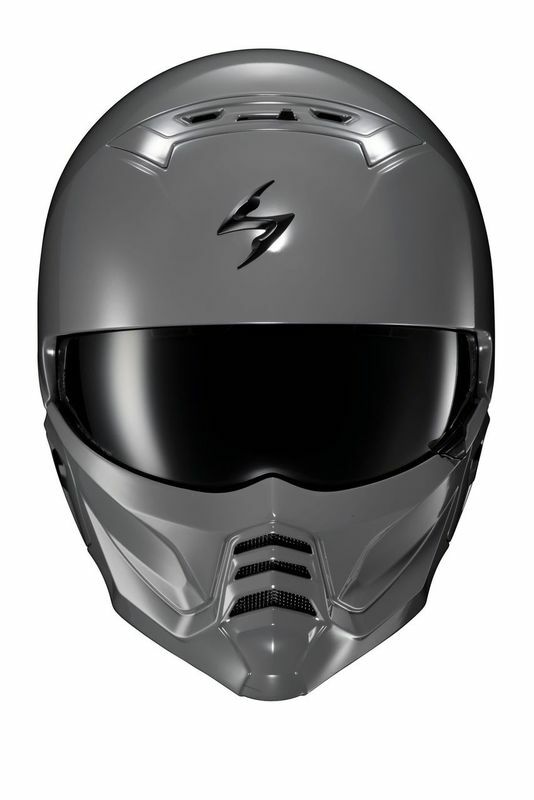 Covert 2 Open Face Helmet Cement Grey Xs