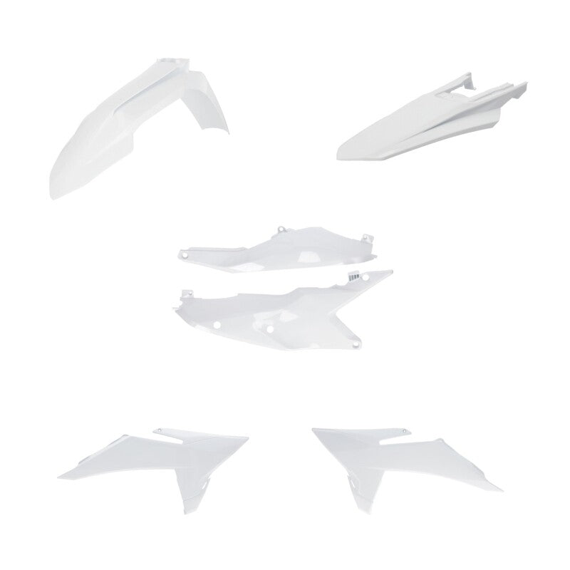 Acerbis 2026 KTM 250-500 EXC-F/ 125-300 XC-W/ 450 XCF-W Plastic Kit - White