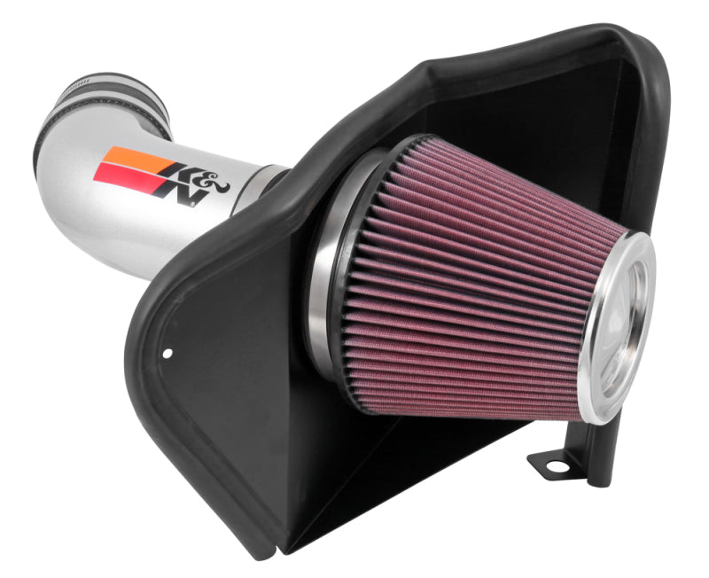 K&amp;N 12-15 Jeep Grand Cherokee SRT 8 6.4L V8 High Flow Performance Intake Kit
