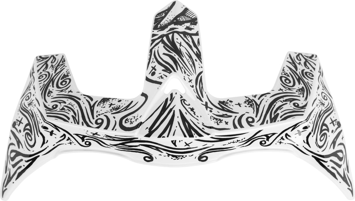 Revolt Rear Spoiler Ink &amp; Needle White