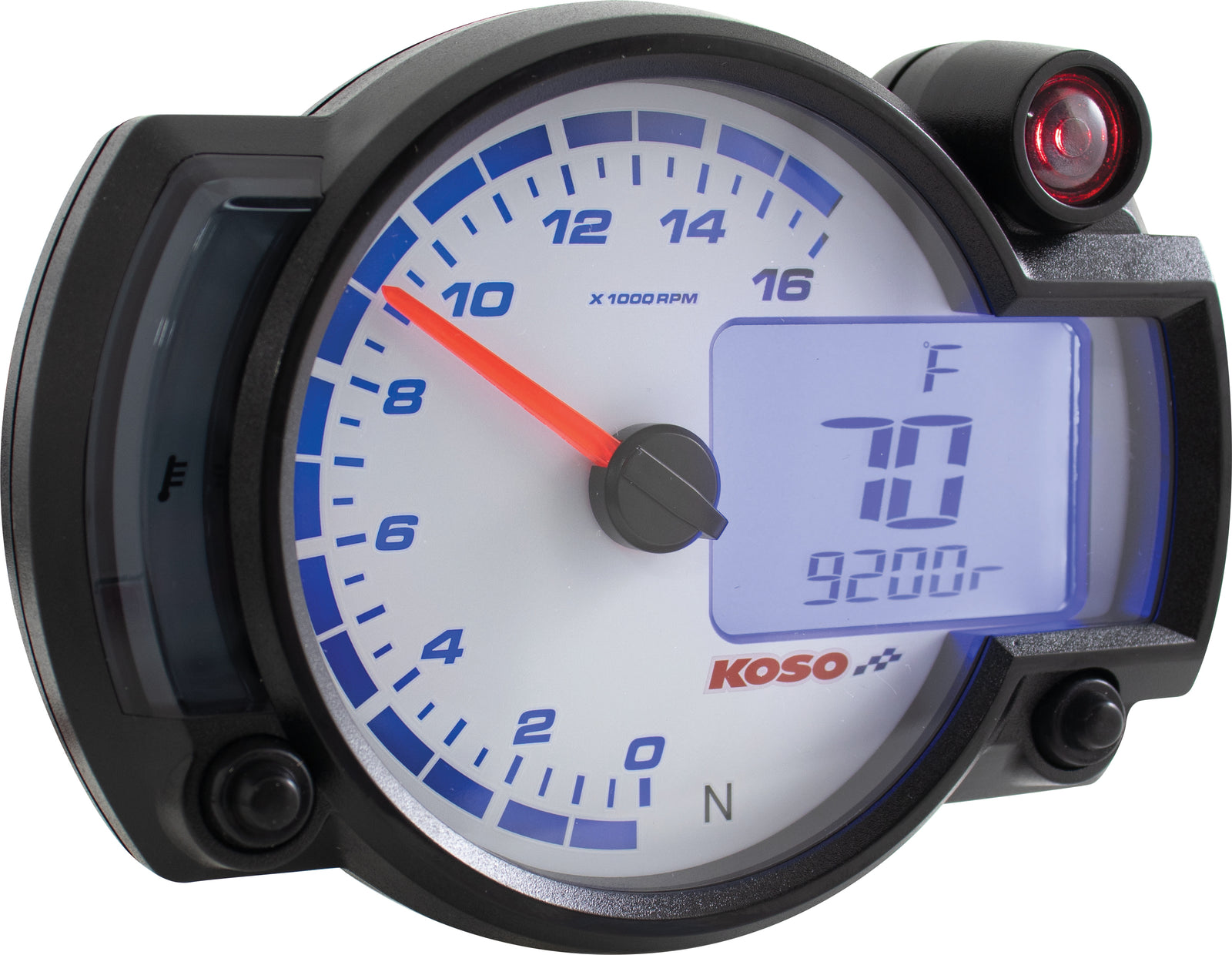 Rx 2nr 16 000 Rpm Guage White Panel