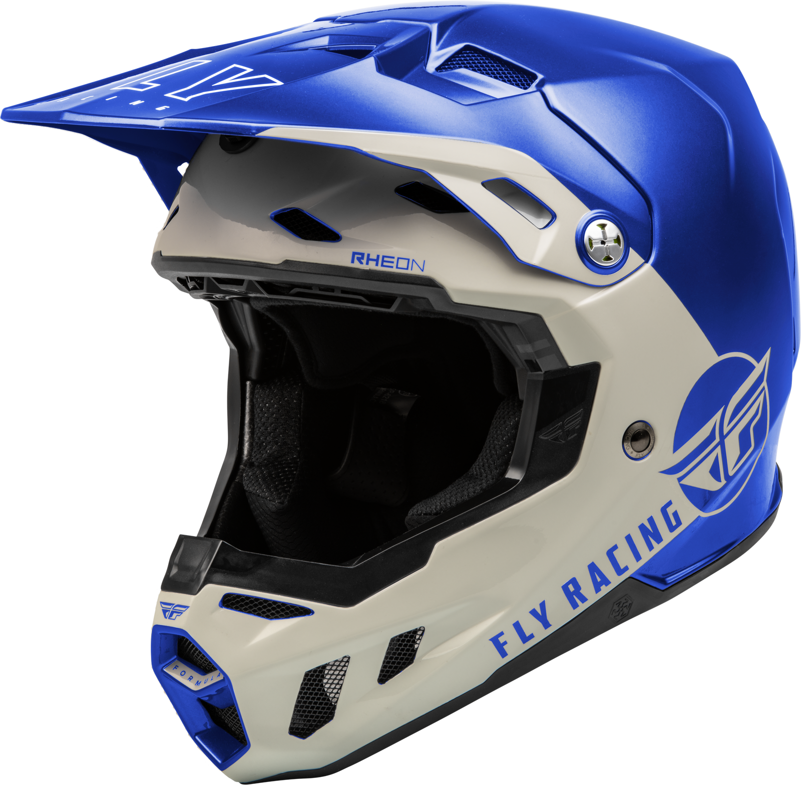 Youth Formula Cc Centrum Helmet Metallic Blu/Lt Grey Yl