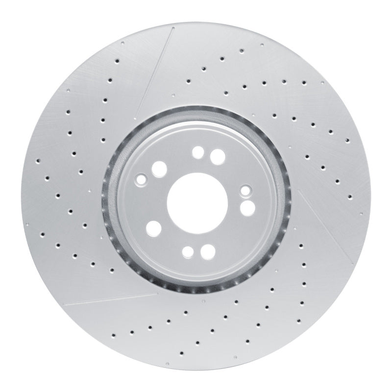 DFC 21-25 Mercedes-Benz S63 AMG E Performance Front Drilled GeoSPEC Coated Rotor and Slotted