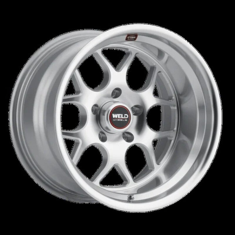 Weld Solana 22x8.5 / 5x127 BP / ET6 / 78.1mm Bore - Gloss Silver Machined Wheel