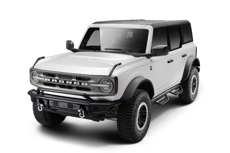 N-Fab Podium LG 2021 Ford Bronco 4 Door - Tex. Black - 3in
