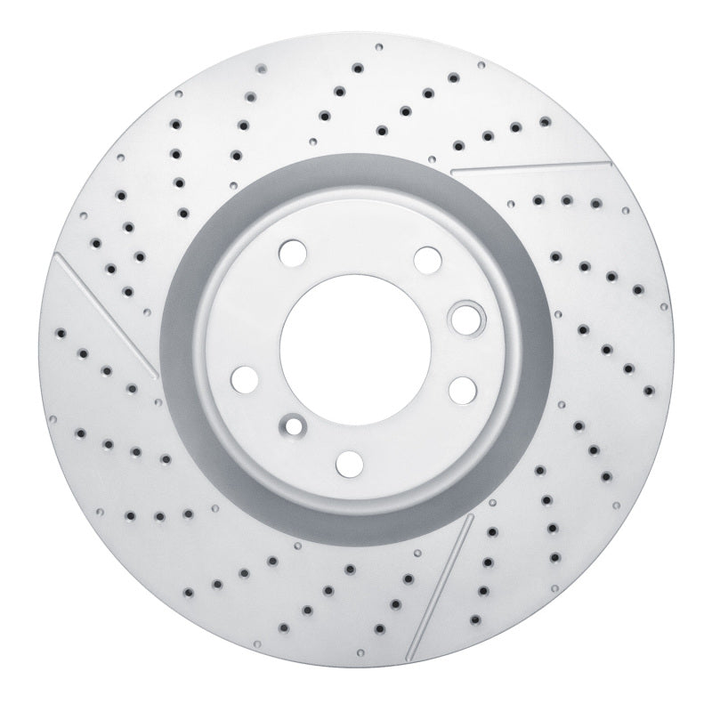 DFC 13-18 Mercedes-Benz G63 AMG Front Drilled GeoSPEC Coated Rotor and Slotted