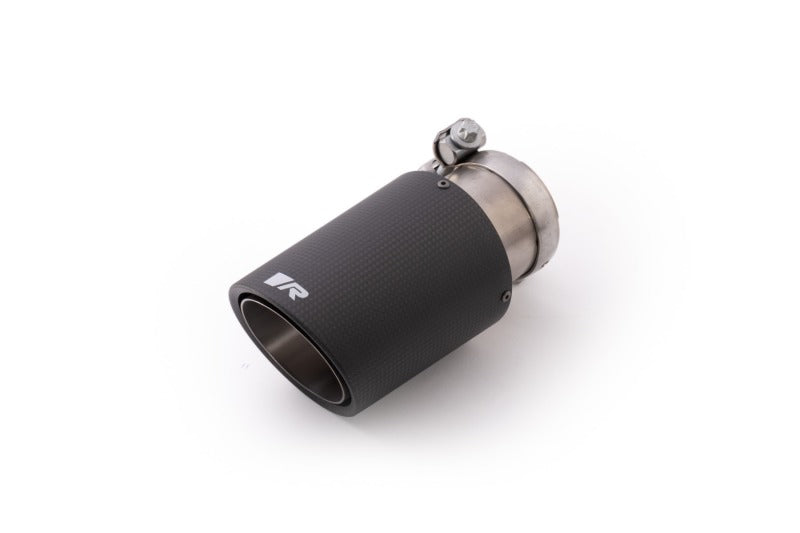 Remus Universal Sport Exhaust 84mm Carbon Race Angled w/Carbon Ring &amp; Adj Clamp Tail Pipe (Single)